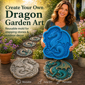 ✨Create Your Own Garden Art - Reusable Mold for Stepping Stones
