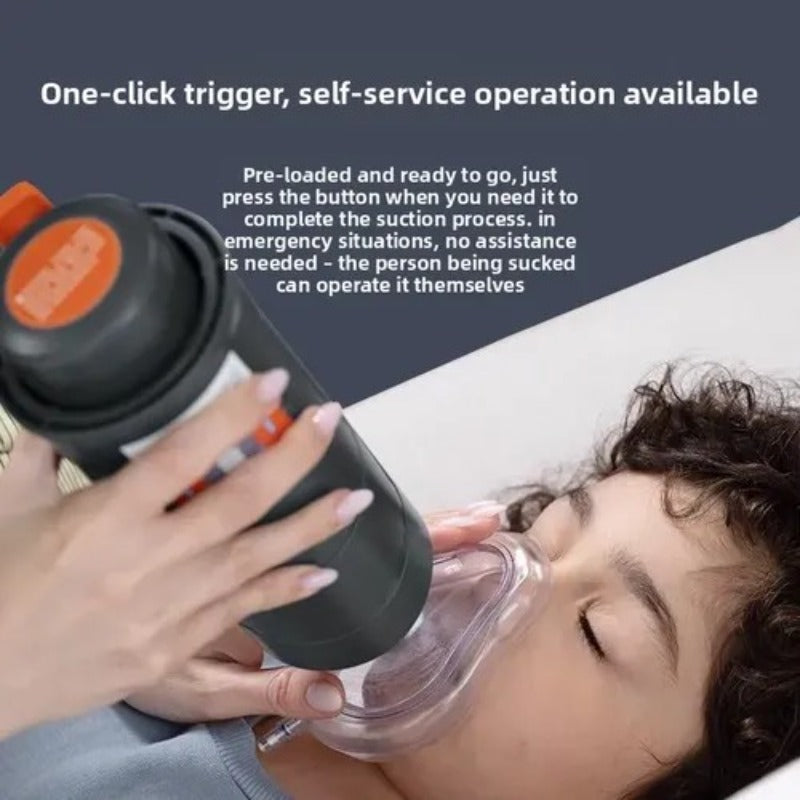 AirGuard – One Button Emergency Airway Suction Device