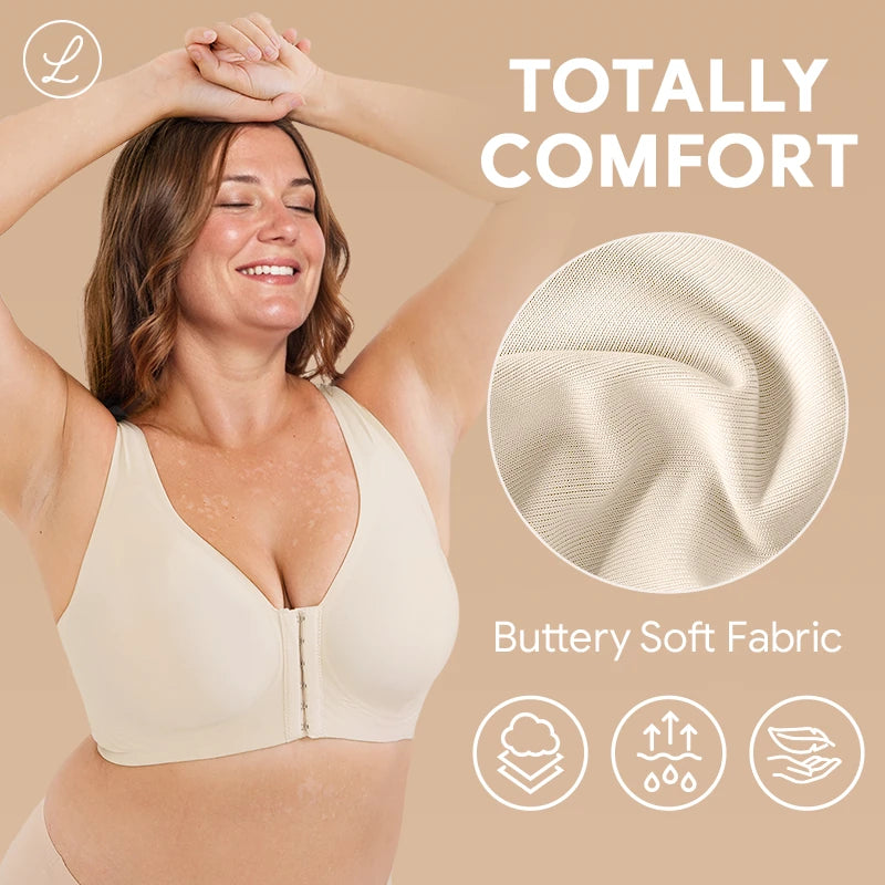 SilkForm – Seamless Front Buckle Support Bra