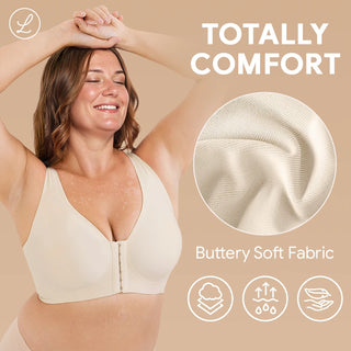 SilkForm – Seamless Front Buckle Support Bra
