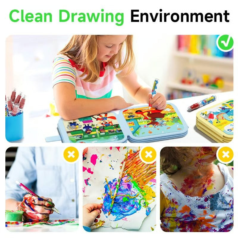 ColorSplash – Reusable Magic Water Book