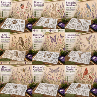 GardenCraft – Reusable Decorative Garden Wall Stencil