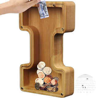 SmoothSaver - Handcrafted Wooden Piggy Bank