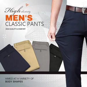 Supreme Stretch Men's Classic Slacks marnetic