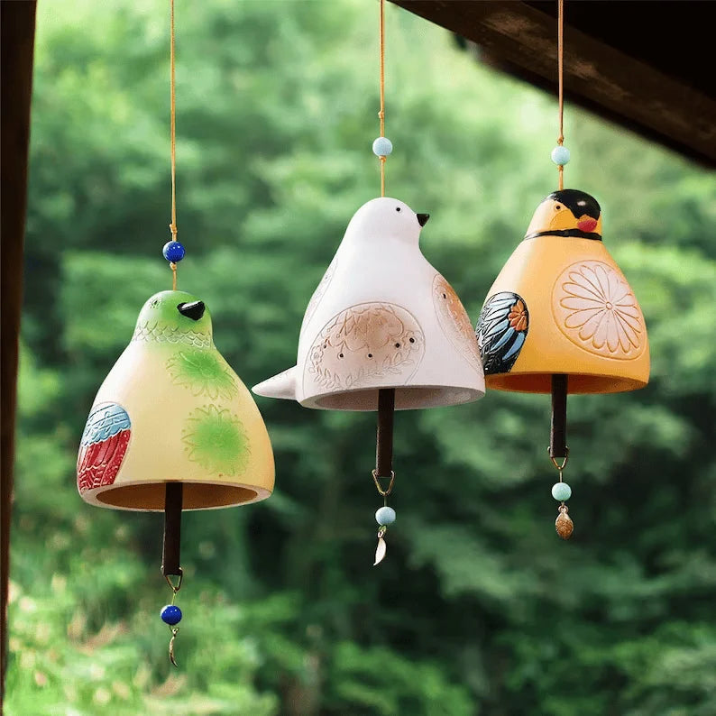 EternalMelody - Artistic Bird Song Resin Bell