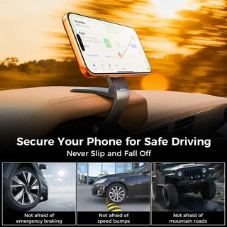 🧲 Magnetic Car Phone Mount for MagSafe – 95° Adjustable Air Vent Cell Phone Holder with Strong Suction Grip, Hands-Free Accessories for iPhone 17/16/15/14/13/12 Series