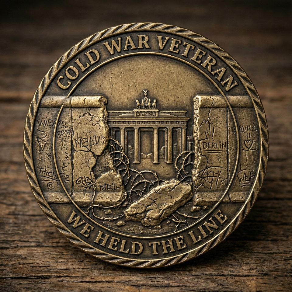 VigilanceValor - Cold War Duty Recognition Coin