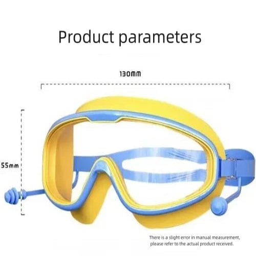 AquaView | Wide-Lens Waterproof Swim Goggles