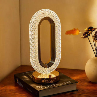 LumiCrystal – Rechargeable LED Night Lamp
