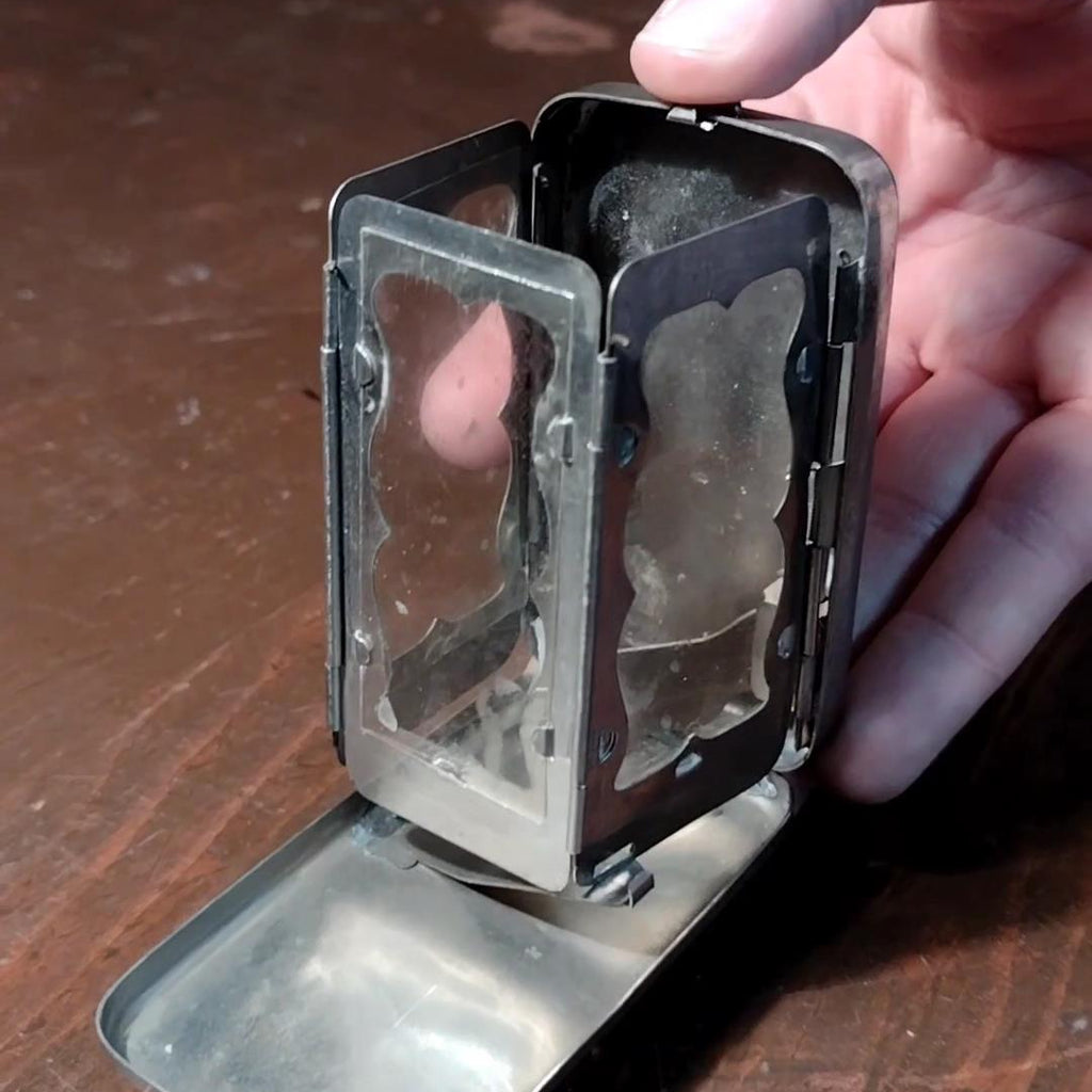GlowFold – Compact Candle Lantern