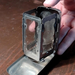 GlowFold – Compact Candle Lantern