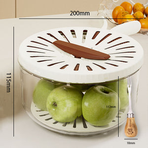 DryKeep – Dual Purpose Basket for Draining and Food Preservation