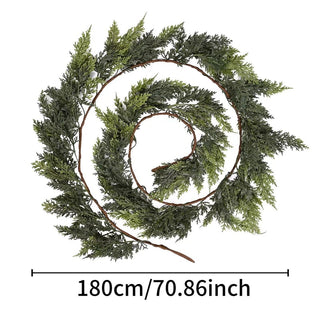 PineAura | Cozy Christmas Cypress Garland