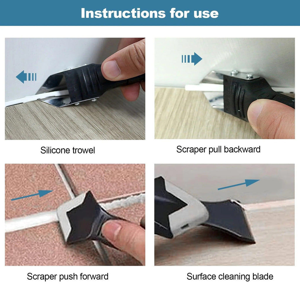 SealCraft - Precision Caulk Scraper & Smoother