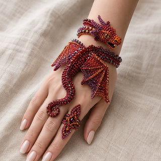 🔥 49% OFF – DIY Beaded Hand Bracelet Kit – Create Your Own Wearable Art🔥Last 4 hours🔥BUY 3 GET 1 FREE (Add 4 Pcs To Cart)
