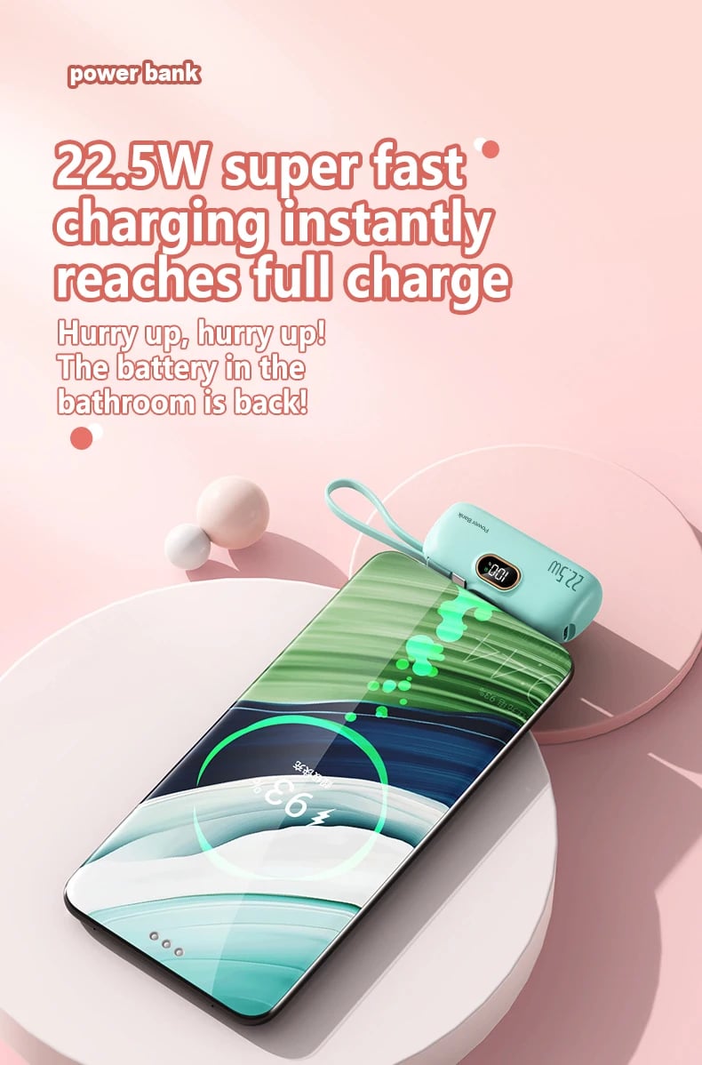 ChargeMini – 5000mAh Portable Power Bank