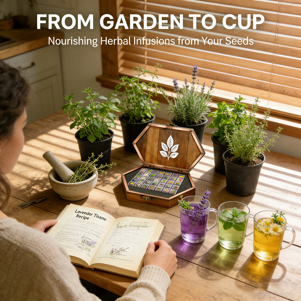 Herbal Wisdom - Vintage Seed Chest Collection