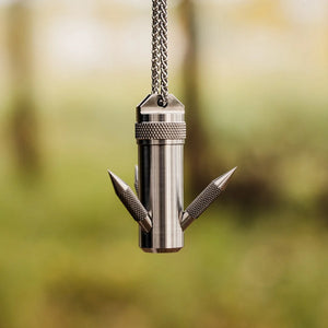 ApexHook - Titanium EDC Storage Capsule