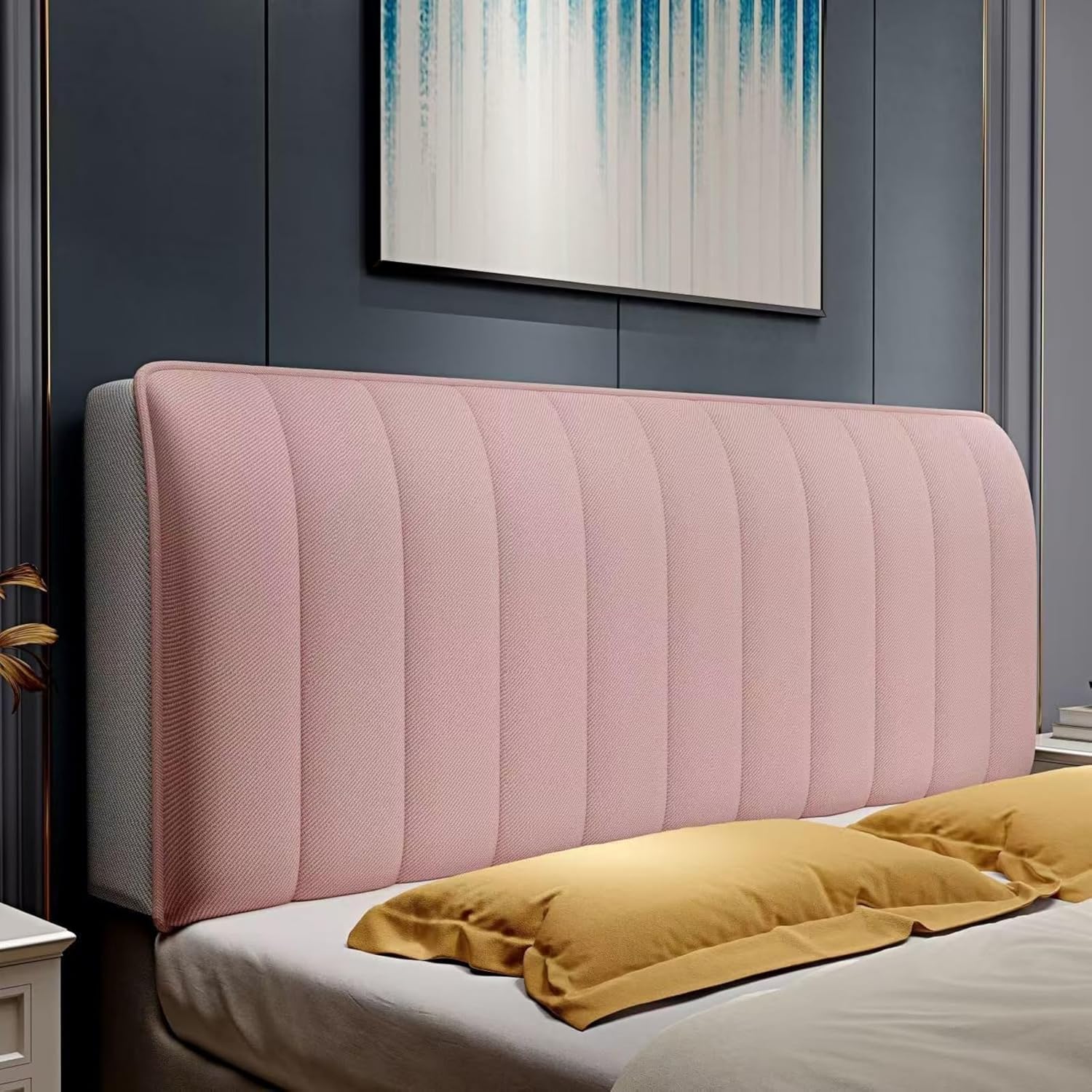 CozyShield – Stretchable Headboard Protector