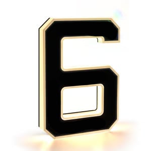 RaySign - Solar LED House Number Sign