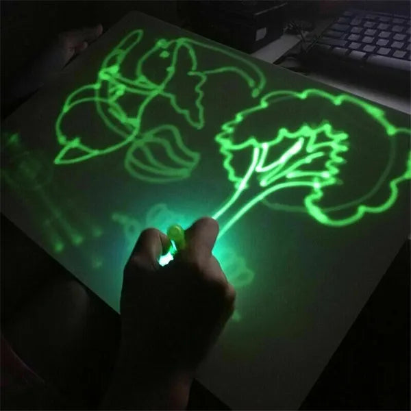 LuminaDraw - LED Magic Drawing Pad