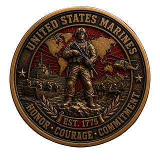 IronHonor – Marine Veteran Challenge Coin