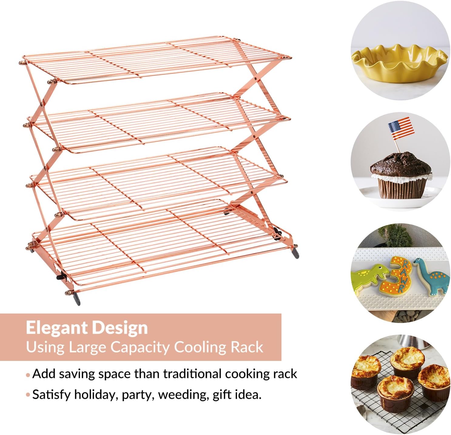 BakeFlow – Multi Tier Cooling Rack
