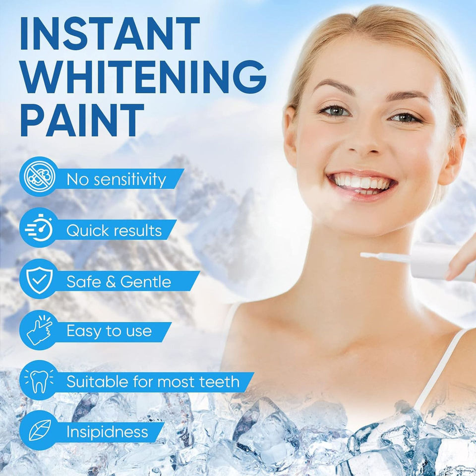 Instant Teeth Whitening Paint