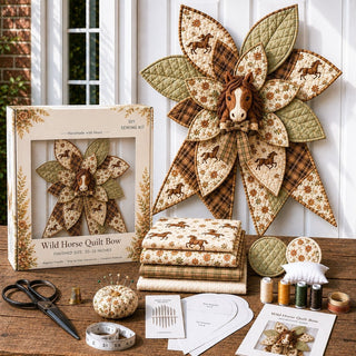 StitchCharm – Oversized 3D Quilted Bow Craft Kit