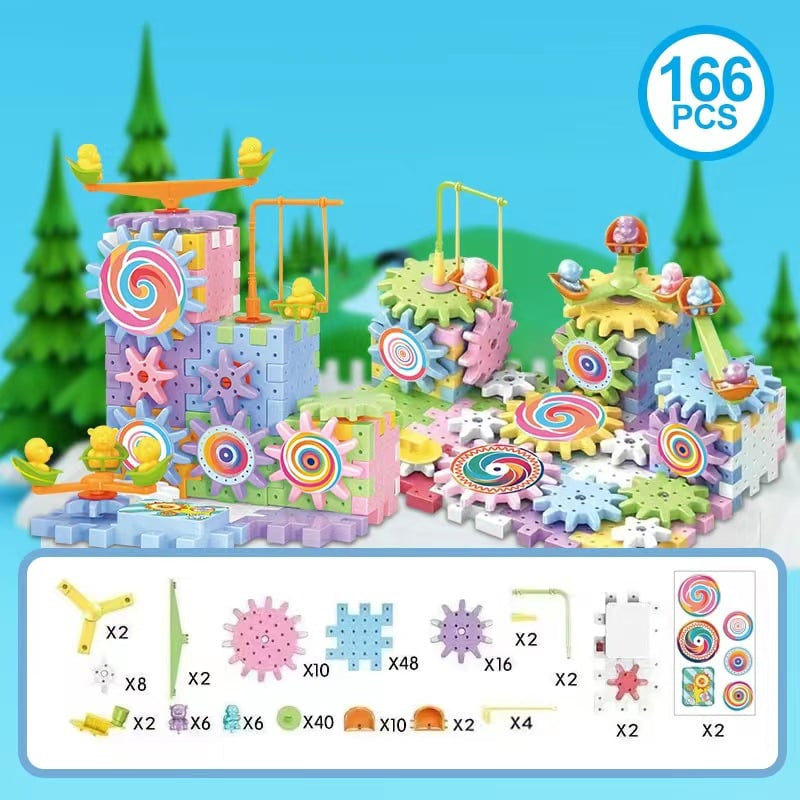 PowerBlocks -  Interactive STEM Gear Blocks Kit