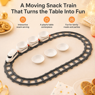 FunRail – Rotating Food Train Serving Set