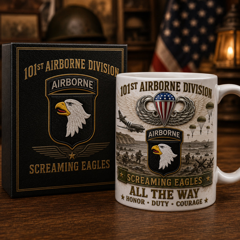 🪂U.S. Army Airborne Units “All the Way” Tribute Mug