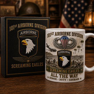 🪂U.S. Army Airborne Units “All the Way” Tribute Mug
