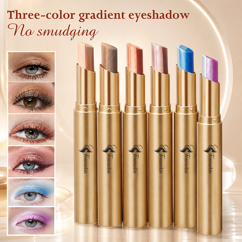 RadiantTouch – Waterproof Glitter Eyeshadow Trio