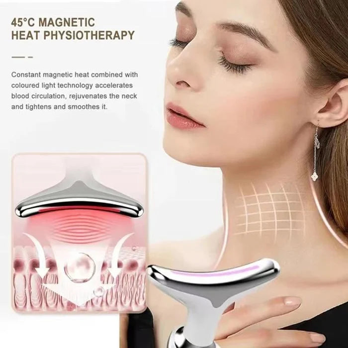 Tri-Mode Lifting And Firming Facial Massage Device
