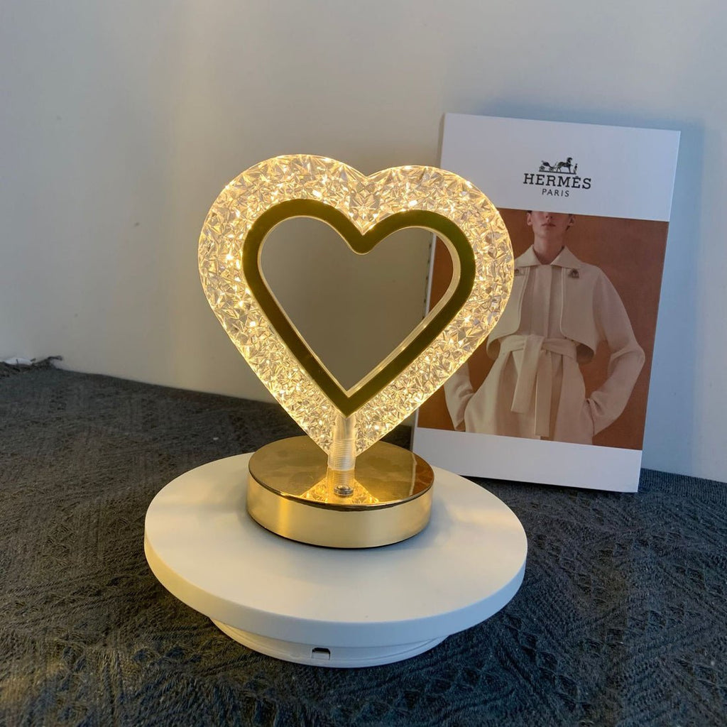 LumiCrystal – Rechargeable LED Night Lamp