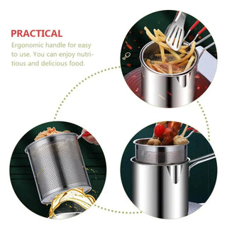 ChefPro – 304 Stainless Steel Multifunctional Fryer
