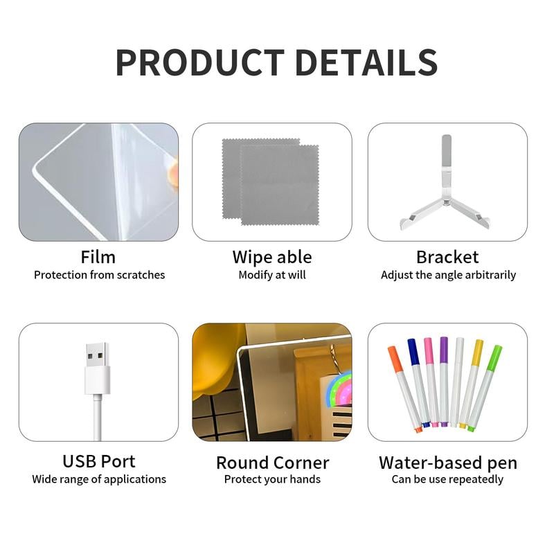 GlowBoard - Rewritable LED Message Panel