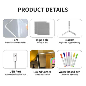 GlowBoard - Rewritable LED Message Panel