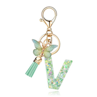 CharmKey – Personalized Initial Letter Keychain
