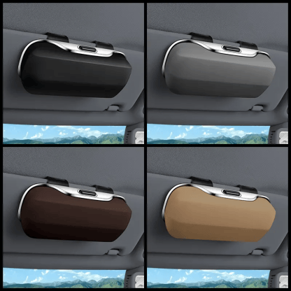 VisionVault - Sleek Car Glasses Storage