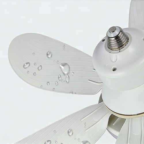 BreezeLux | 2-in-1 Socket Ceiling Fan with Light