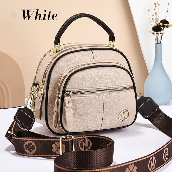 UrbanElegance – Classic Multifunctional Leather Crossbody Bag