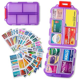 HealthPack – Customizable Travel Pill Storage Box