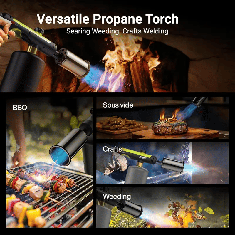 Powerful Propane Torch - 2732°F High Temp Flame(Buy 2 Free Shipping)