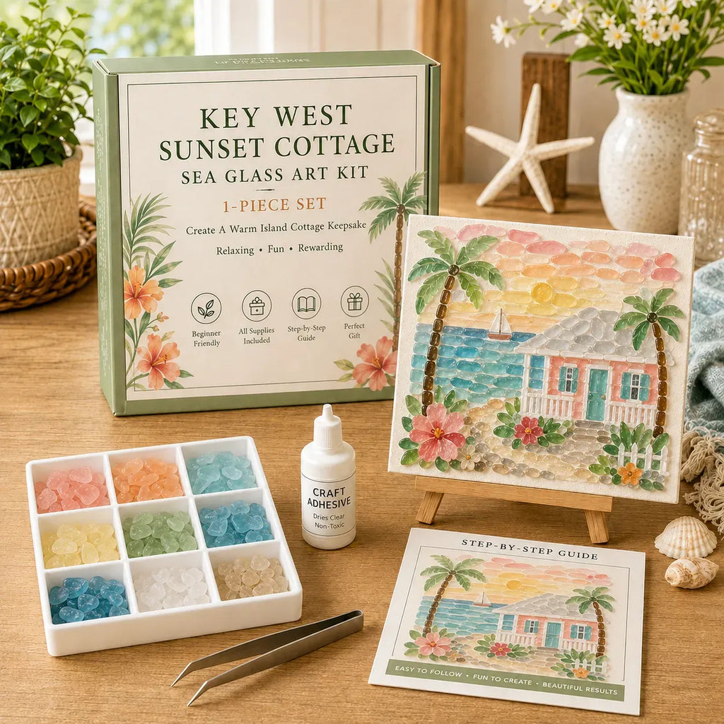 HeritageScape – American Destinations Sea Glass Art Kit