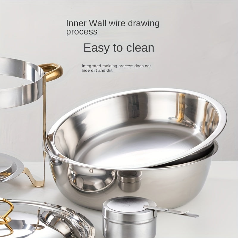 FeastGlow – Stainless Steel Chafing Dish Buffet Set