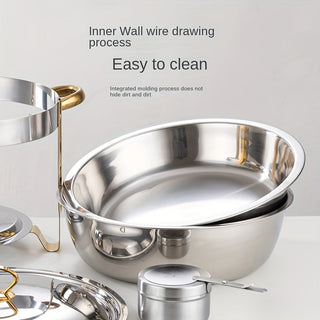 FeastGlow – Stainless Steel Chafing Dish Buffet Set