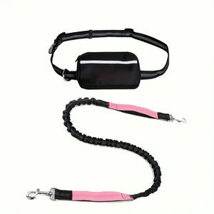 LeashEase – Zipper Pouch Running Dog Leash