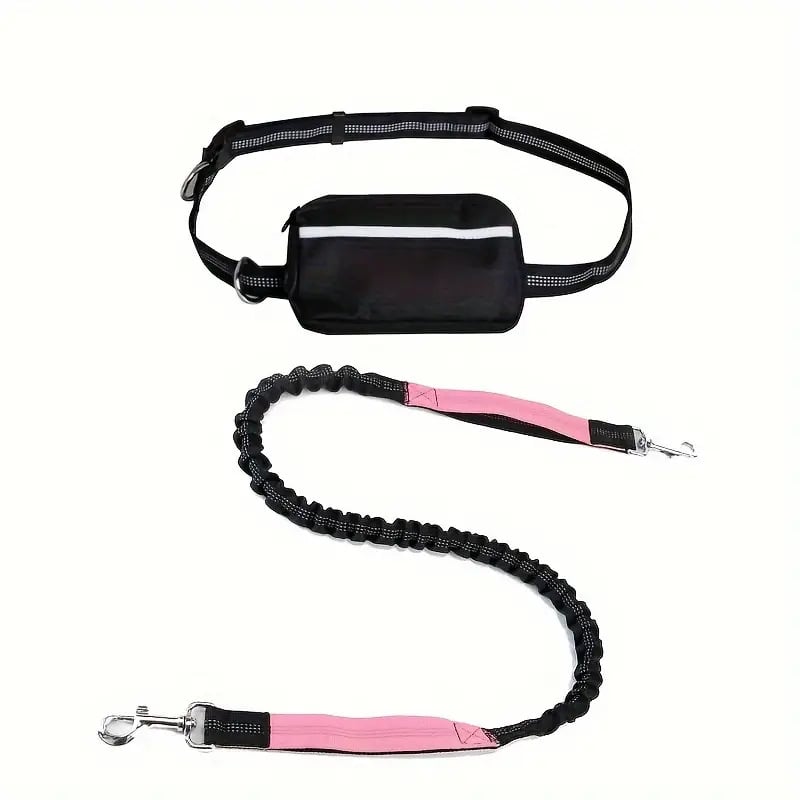 FreePace Leash - Waist Belt Dog Lead with Carry Pouch
